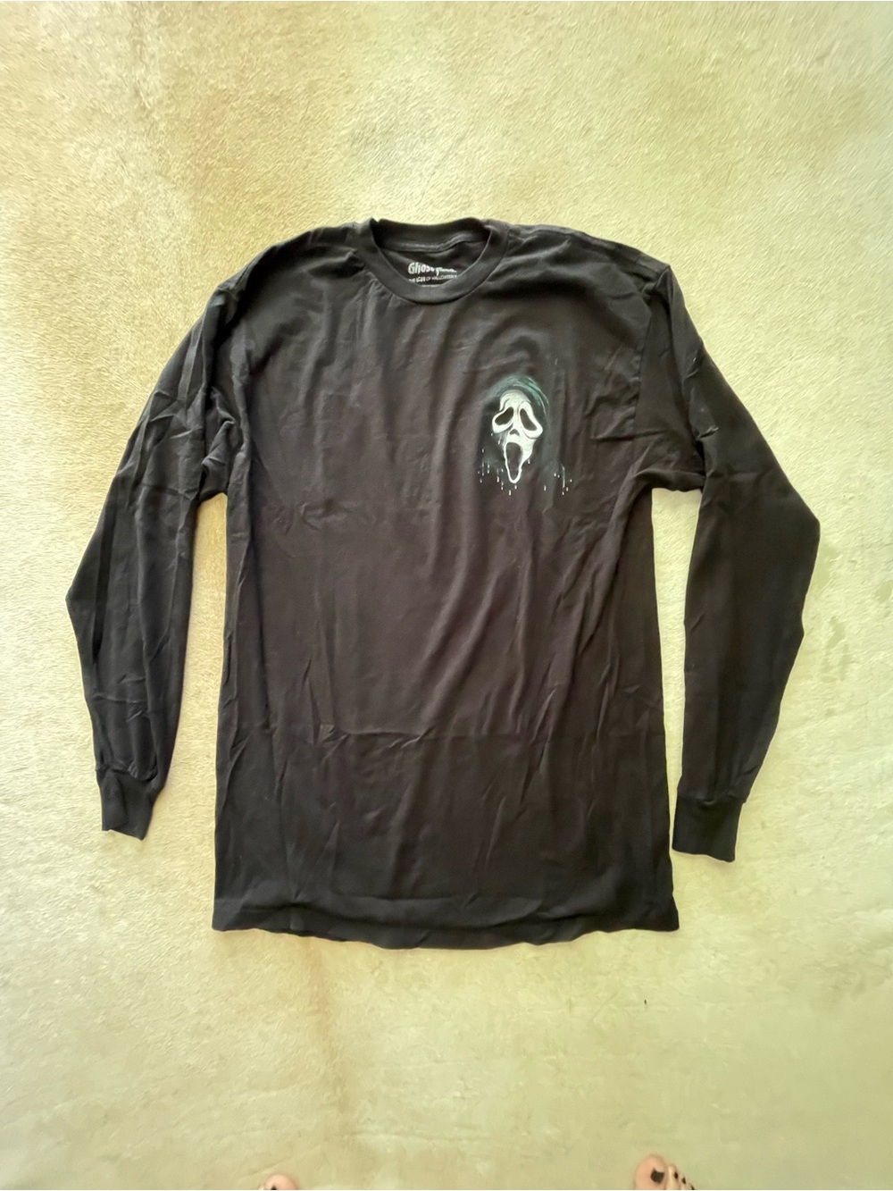 Ghost Face Long Sleeve Shirt